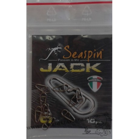 MOSCHETTONE SGANCIO RAPIDO SEASPIN JACK LINKS 6 LB