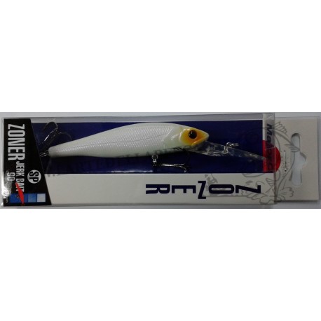 ESCA ARTIFICIALE MAJOR CRAFT ZONER JERKBAIT 90MM 15GR SUSPENDING COL. PEARL WHITE