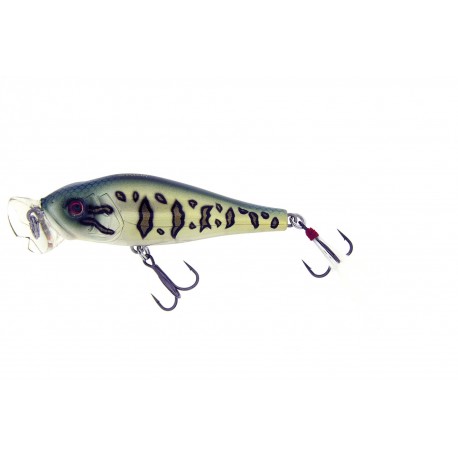 ARTIFICIALE MOLIX SHAMAN POPPER 8CM 12GR DADDY BASS - SHINER SHAD - US BLUE GILL