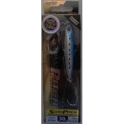 ESCA ARTIFICIALE RAPTURE SLOW PITCH CASTING  JIG 30G 67MM COL. SR SARDINE - ZG ZEBRA GLOWING