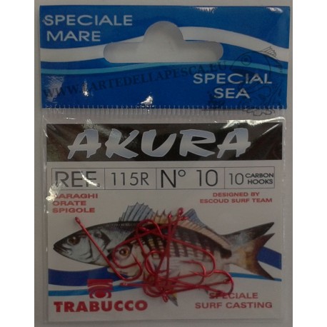 AMO CON OCCHIELLO TRABUCCO AKURA 115R SIZE 10 - 8 - 6 ( COD. 026-37-100 026-37-080 026-37-060 )