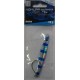 ESCA ARTIFICIALE JIG NOMURA SATO 28GR 7.4CM COL. 189 CHROME BLUE STRIPES