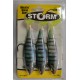 ESCA ARTIFICIALE STORM WILDEYE SWIM SHAD 11CM 25GR COL. FT - PRL - SD - GT - P ( COD. STOWSS04 )