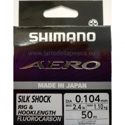 FILO SHIMANO AERO SILK SHOCK FLUOROCARBON 50M