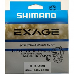 FILO DA PESCA SHIMANO EXAGE 300MT DIAM 0,18 - 0,20 - 0,22 - 0,25 - 0,30 - 0,35 - 0,40 ( EXG300 )