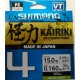 FILO TRECCIATO SHIMANO KAIRIKI 4 300M 0.16MM MANTIS GREEN