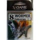 AMO AD OCCHIELLO SASAME F-875 WORMER SIZE 8