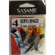 AMO AD OCCHIELLO SASAME F-741 KEIRYU RINGED BLACK SIZE 4