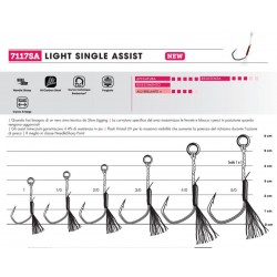 ASSIST HOOK VMC LIGHT SINGLE ASSIST 7117SA