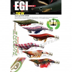 TOTANARA OLYMPUS SQUID JIG KAORI SHRIMP MIS. 3.0