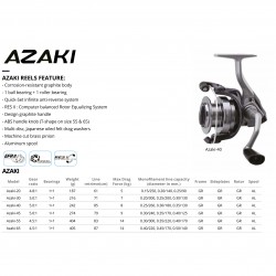 MULINELLO OKUMA AZAKI SPINNING REEL