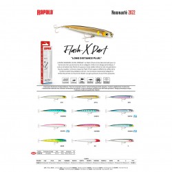 ARTIFICIALE RAPALA FLASH-X DART 14CM 42G SINKING FXDR14