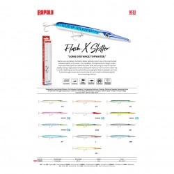 ARTIFICIALE RAPALA FLASH-X SKITTER 22CM 33G FLOATING FXSK22
