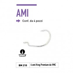 AMO KROG PREMIUM VMC X FIIISH BLACK MINNOW 160