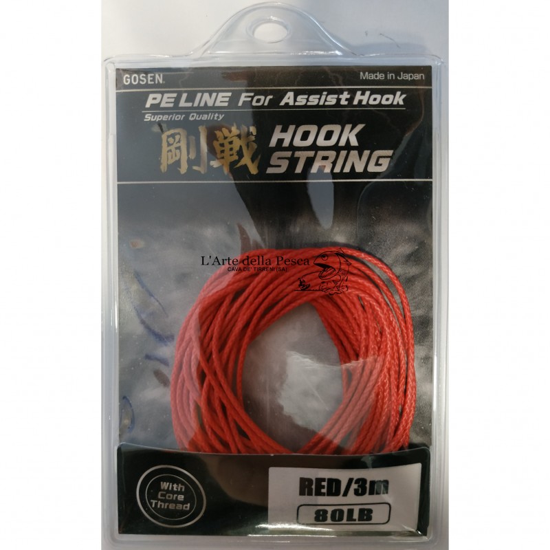 FILO ASSIST HOOK GOSEN HOOK STRING - L'Arte della Pesca di Adinolfi di G. &  M. Adinolfi snc