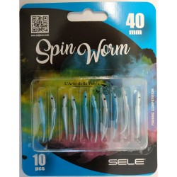 CODA DI RONDINE SELE SPIN WORM 40M BLUE