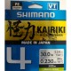 TRECCIATO SHIMANO KAIRIKI 4 300M 0,23MM M.GREEN