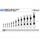 GIRELLA CON MOSCHETTONE VMC 3542 BK BARREL SWIVEL WITH INTERLOCK SNAP