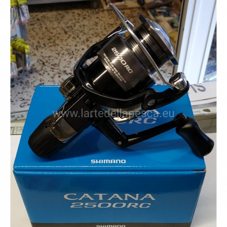 MULINELLO DA PESCA FRIZIONE POSTERIORE SHIMANO CATANA 2500 RC