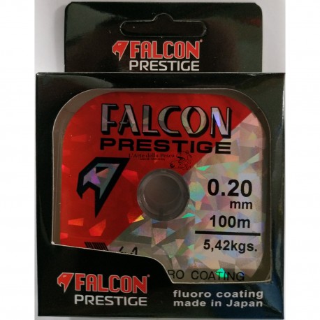 MONOFILO NYLON FALCON PRESTIGE BLISTER 100MT 0,20MM