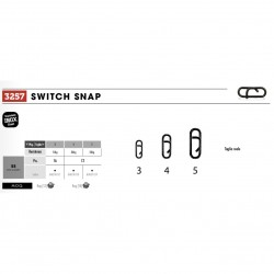 MOSCHETTONE SGANCIO RAPIDO VMC 3257 SWITCH SNAP