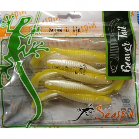 SEASPIN BEAVER TAIL LAMINATE CHARTREUSE WHITE BELLY