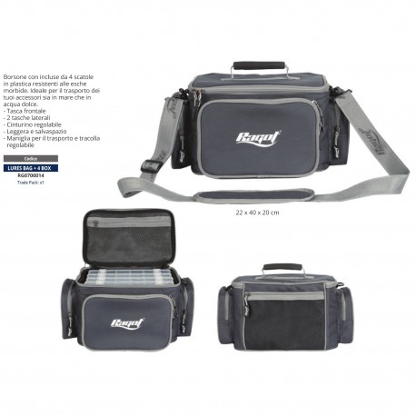 BORSA RAGOT LURES BAG + 4 BOX ( RG0700014 )