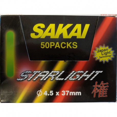 thumbnail image 2 of 20-Pack Starlight Fishing Gel Lights – 4.5 X 37mm, High Quality, 30m Visibility, Green 2 of 6