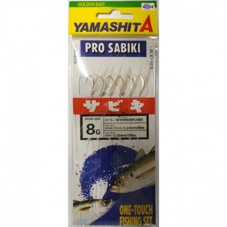 Yamashita WFN600 Bolentino Boat Fishing Sabiki – Size 10G, Finals Pro WFN 600, Made For Saltwater