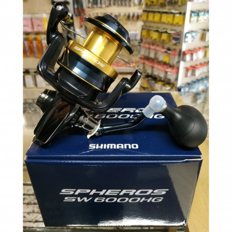 MULINELLO SHIMANO SPHEROS SW A 6000 HG SPSW6000HGA