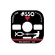 FILO ASSO DI CUORI FLUOROCARBON 50MT DIAM 0,10 - 0,13 - 0,15 - 0,17 - 0,20 MM