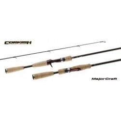 CANNA DA PESCA SPINNING MONOPEZZO MAJOR CRAFT CORKISH 6'5" 4-8LB 1/16-1/4 OZ FAST ( COD. CKS-65L )