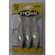 ESCA ARTIFICIALE STORM WILDEYE SWIM SHAD 11CM 25GR COL. FT - PRL - SD - GT - P ( COD. STOWSS04 )